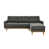 Gray Microfiber/Microsuede/Polyester