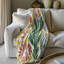 Colorful Colorful Serenity - couverture en sherpa de qualité supérieure 1 pièce - reproduction d'art luxueuse-97326838