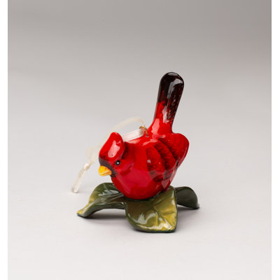 2.75'' Handmade Ceramic Animals Hanging Figurine Ornament
