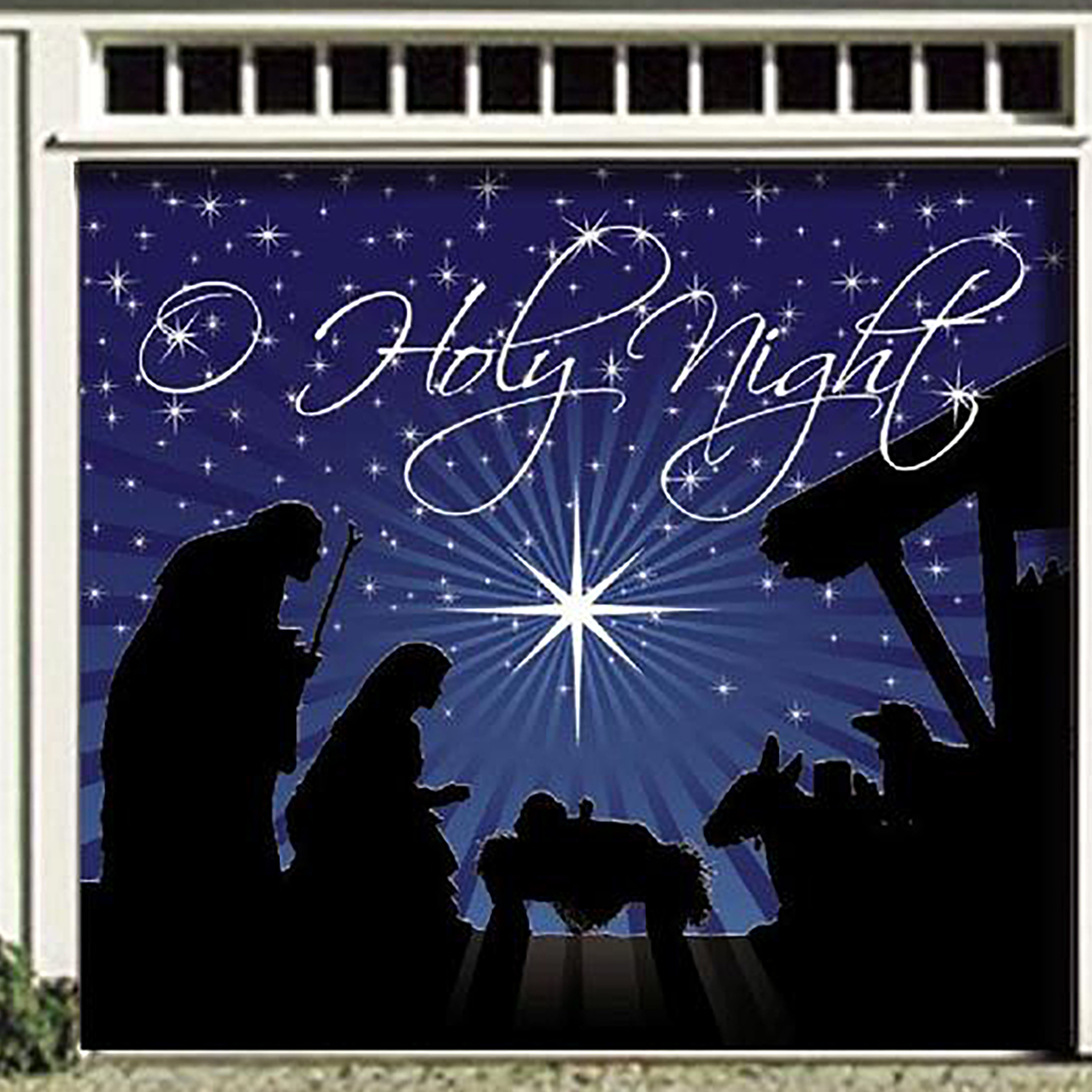 The Holiday Aisle® O Holy Night Garage Door Mural & Reviews | Wayfair