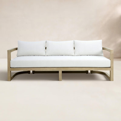 Emory 91" Acacia Patio Sofa