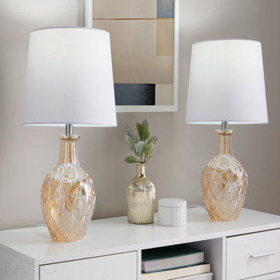 Ensemble de 2 lampes d'appoint Gloria