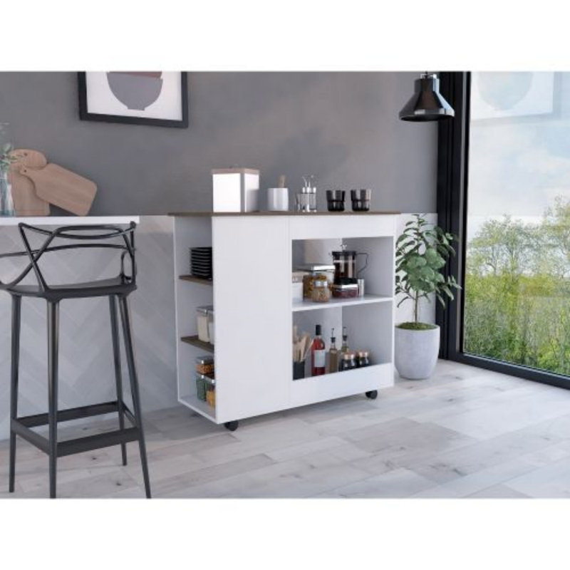 Merina 39.3 " W Kitchen Cart