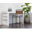 Upholstered Stool with Metal Frame-1897826138