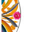 Colorful Tail Feathers Dual-Rotor Metal Wind Spinner