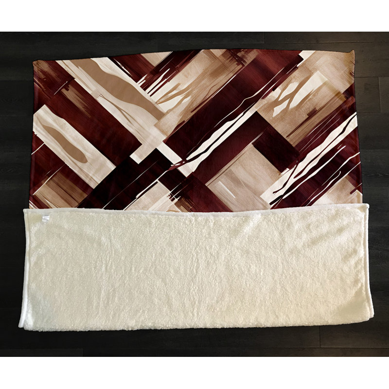 Couverture en sherpa, L 51 po x L 60 po