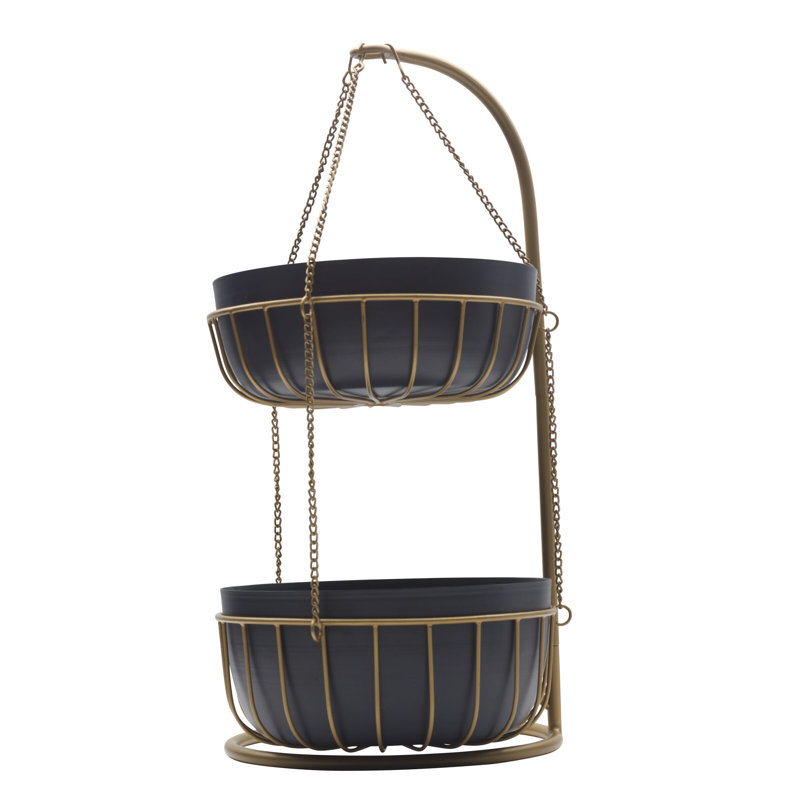 Mikasa Gourmet Basics Aztec 2 Tier Basket