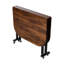 Oval Metal Base Dining Table-1335550117-1335550122