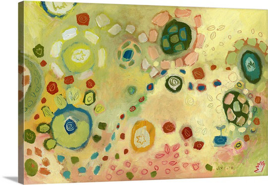 Reproduction d'art sur toile Noleen, H 16 po x l 24 po x P 1,25 po