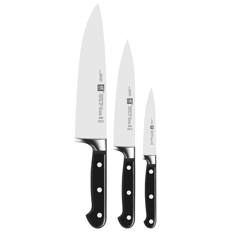 ZWILLING Professional "S" Knife Set, 3-pcs