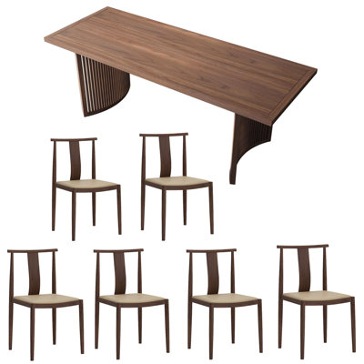 Modern simple household dining table