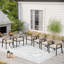 Patio Dining Chair Metal Rattan Chairs -1292025373