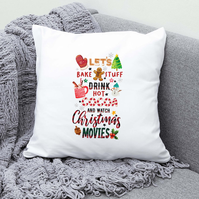 Christmas-08_1 Reversible Throw Pillow, 20" x 20"