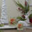 8'' H Glass Tabletop Candle Accessories