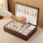 Black Walnut Wooden 2 Layer Jewelry Box