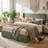Modern Wingback Upholstered Platform Bed-1529576909-1529576910