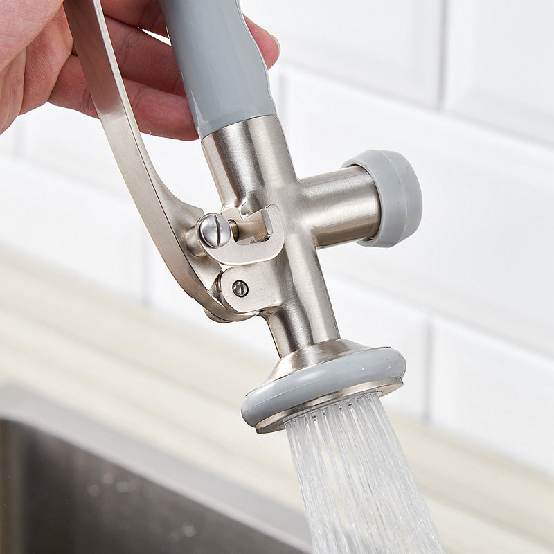 Commercial Kitchen Faucet Pull Down Sprayer,Single Handle Kitchen Sink Faucet