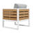 Genavee 5 - Person Patio Conversation Set