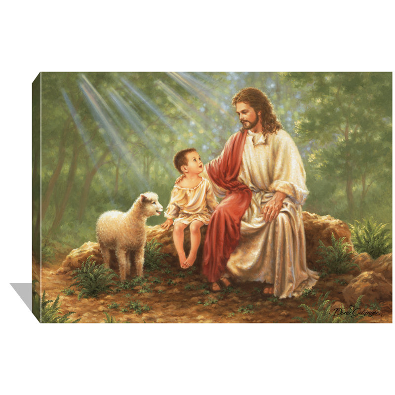 Faith of a Child sur toile, H 10 po x l 14 po x P 1 po