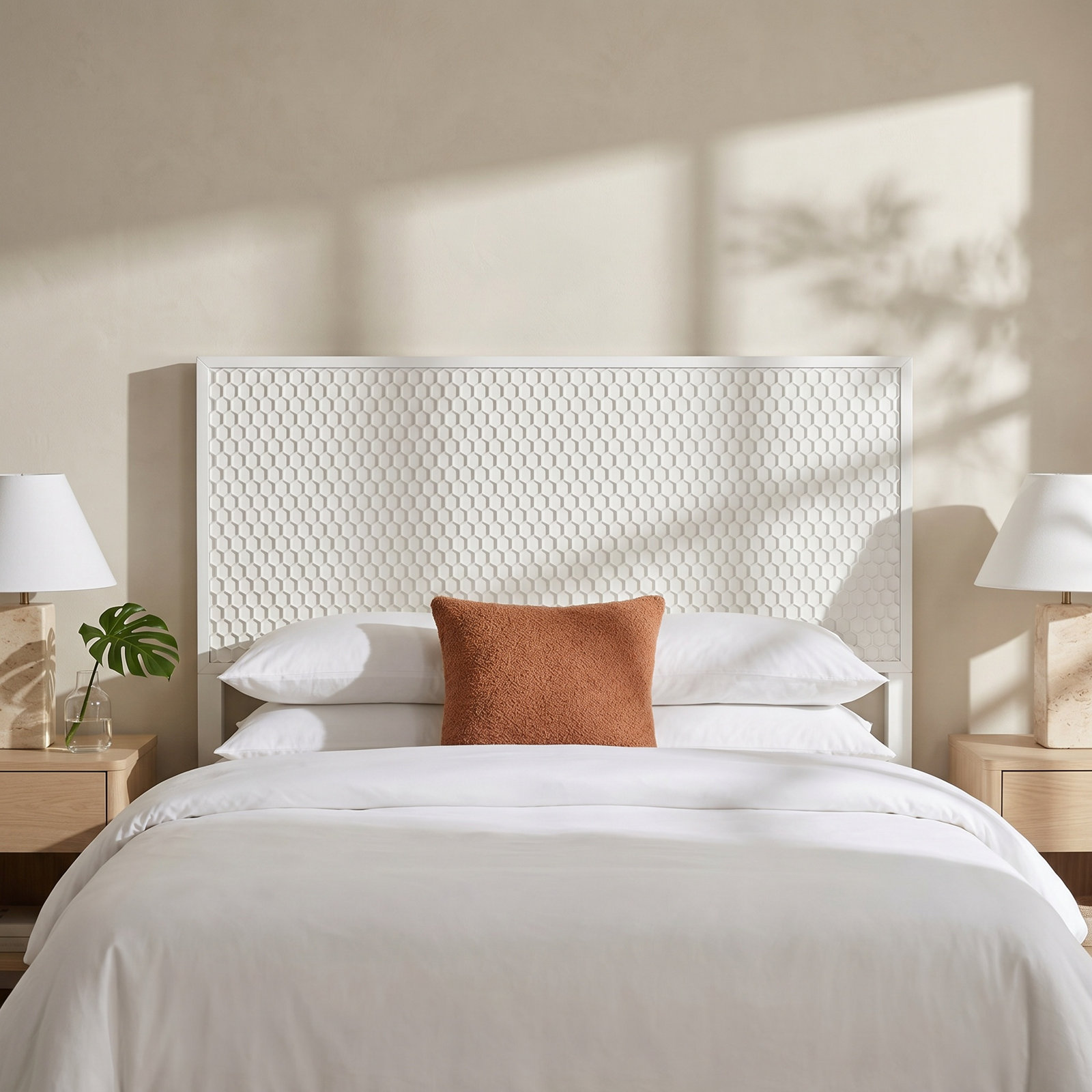 Capra Mahogany Headboard, Standard King