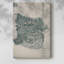Vintage Abstract Print CXXXIII -Gallery Wrapped Canvas-761869512