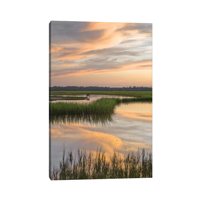 «Marsh Beauty» par Glenn Taylor - photographie sur toile tendue, H 12 po x l 8 po x P 0,75 po