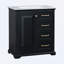 Meuble-lavabo avec lavabo et trois tiroirs-108295400
