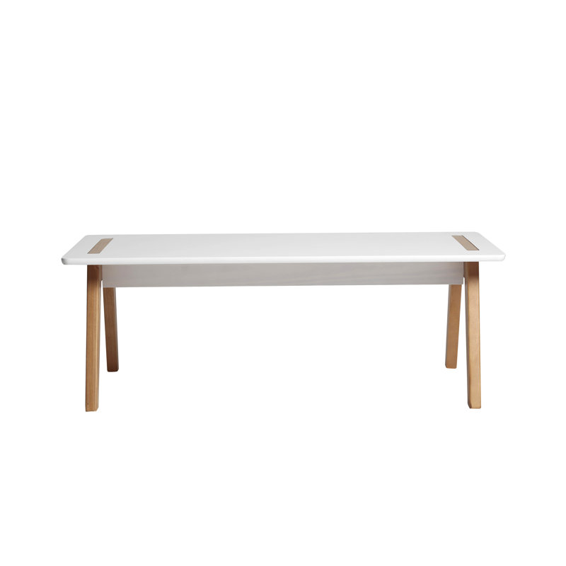 Turner Solid Coffee Table, White