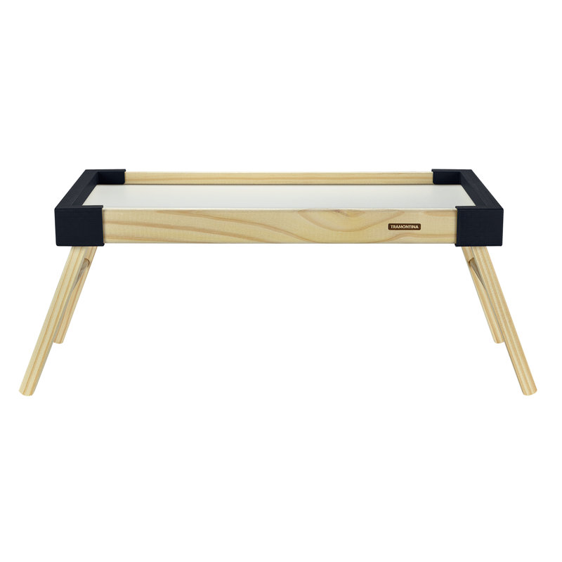 Solid Wood Tray, Black