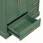 Meuble-lavabo traditionnel sans lavabo