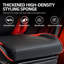 Fauteuil de jeu ergonomique inclinable en similicuir, pivotant et jeu vidéo de massage avec repose-pieds-482003454-524188305