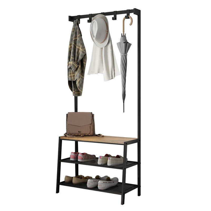 Aurellia Freestanding 5 - Hook Coat Rack