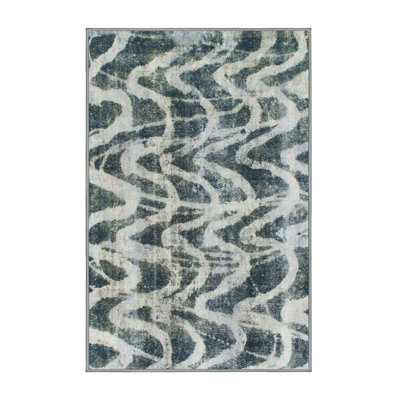 Tapis abstrait moderne 880