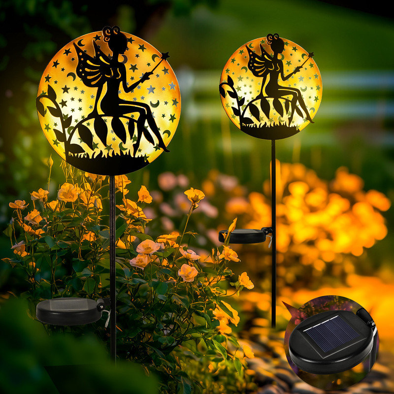 Stainless Steel Solar Powered Pathway Light Pack