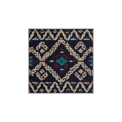 Machine Washable Purple Area Rug