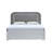 King Bed (Mattress Not Included), White