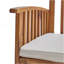 Chaise de salle à manger 2 pièces avec 2 coussins Casa Acacia