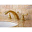 Robinet de salle de bain espacé Kingston-11176022