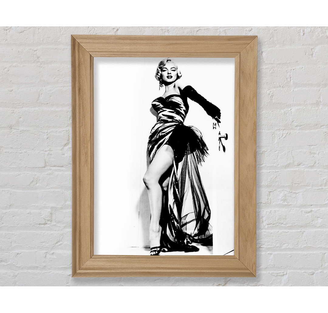 Marilyn Monroe Seltener Klassiker - Einzelner Bilderrahmen Kunstdrucke