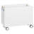 KidSpace White Toy Chest with Wheels