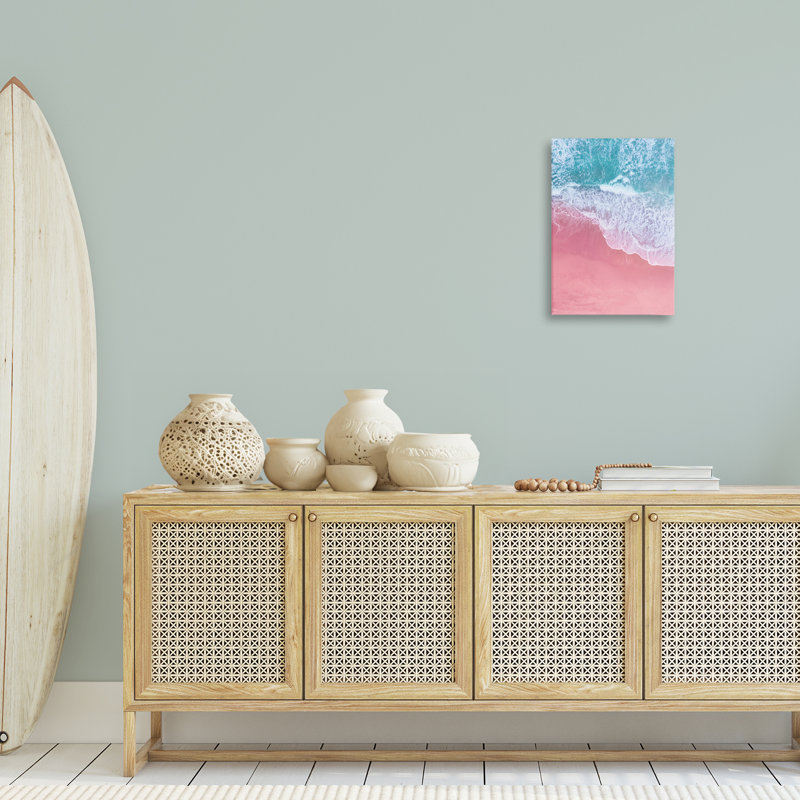 «Pink Surf Tide» par Nataly White, H 24 po x l 16 po