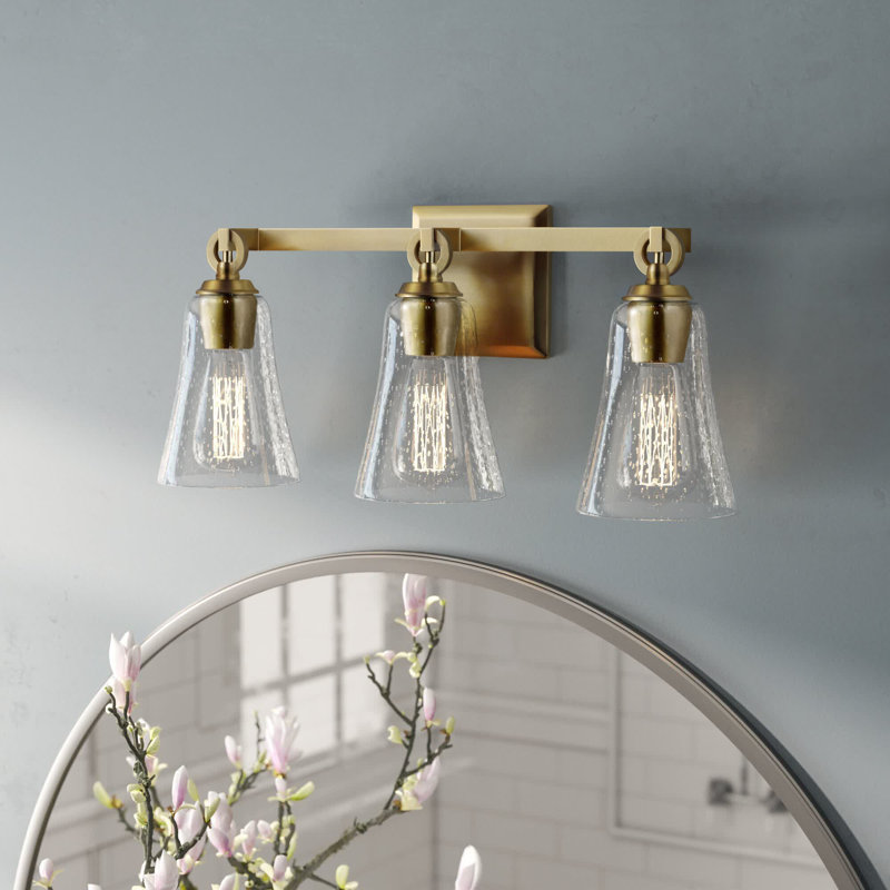 Monterro 3 - Light Vanity from Visual Comfort Studio, Burnished Brass