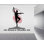 Décoration murale, studio de danse, autocollant mural, art mural, ballet, cours de danse, studio de danse, autocollants de studio de danse