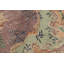 Vintage Distressed Rug, Elegant European-Style Floral Medallion - Rug & Kilim