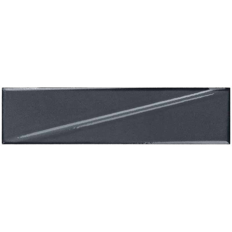 Highnote 2.99 In. X 12 In. Glossy Ceramic Subway Wall Tile (4.99 Sq. Ft. / Case), Storm Gray