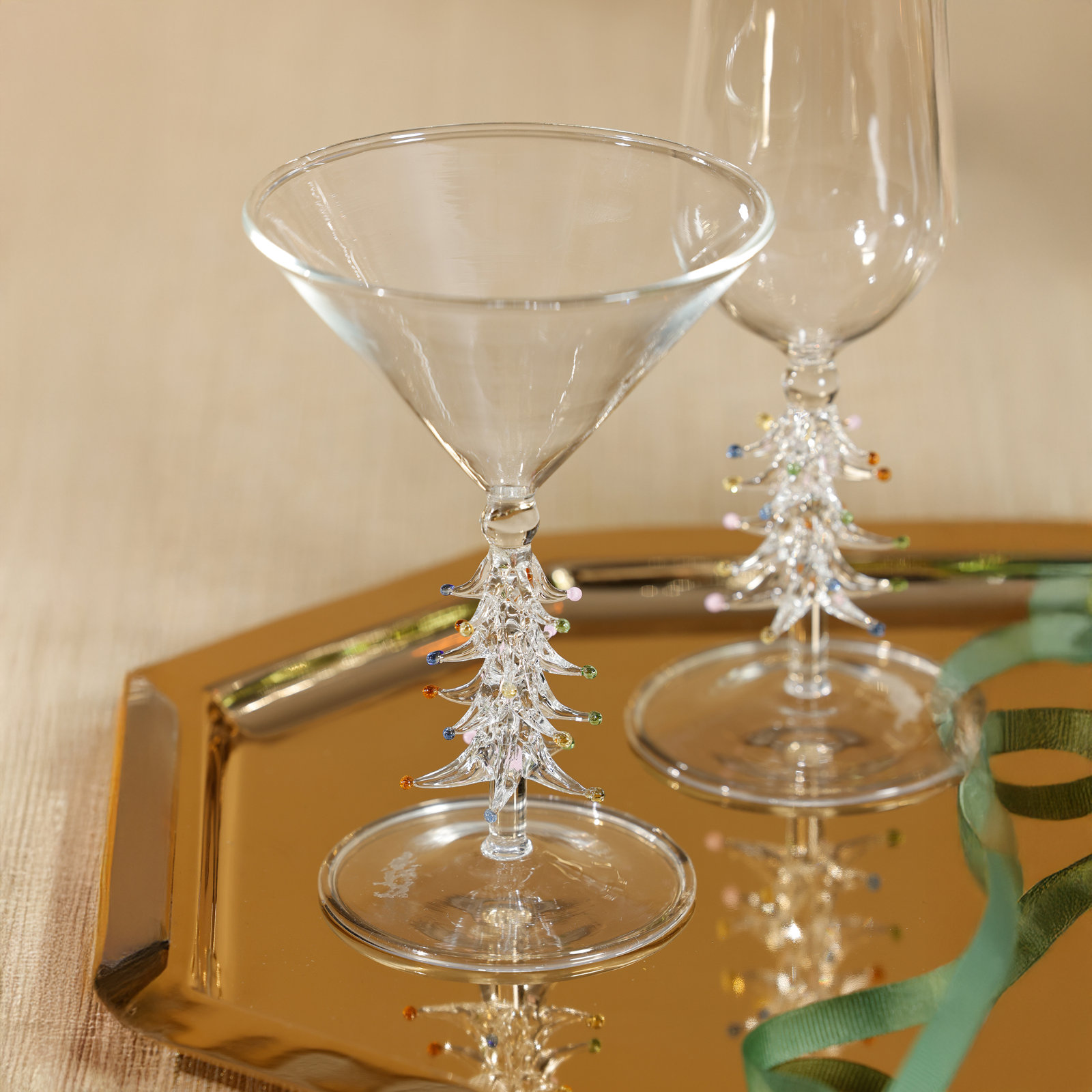 Leihlani Martini Glass, Clear