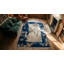 Antique Chinese - Baotou Hallway Runner Wool Ivory Rug