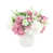 Rose ; blanc