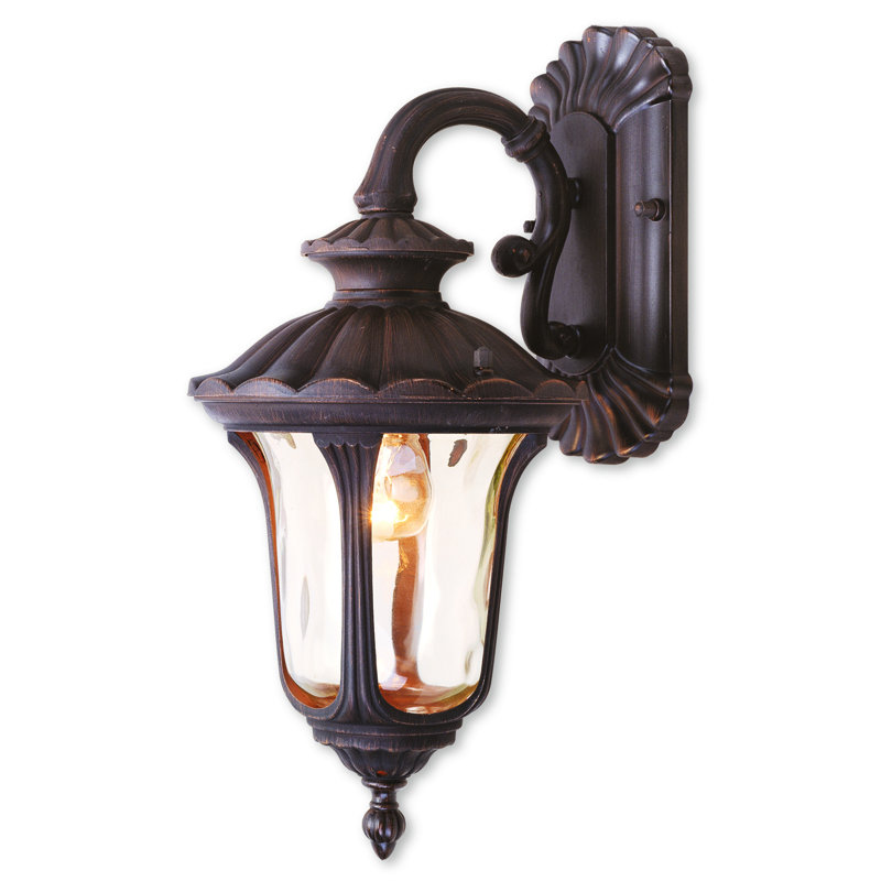 Arelene Wall Light, 16.25" H x 7.25" W x 8.75" D, Imperial Bronze