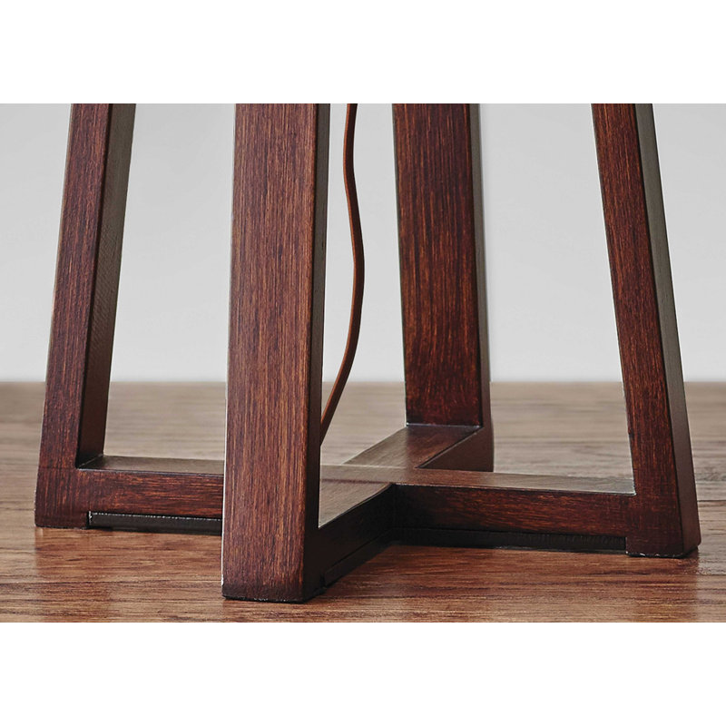 Lampe de table 23,75 po noyer Navarrete